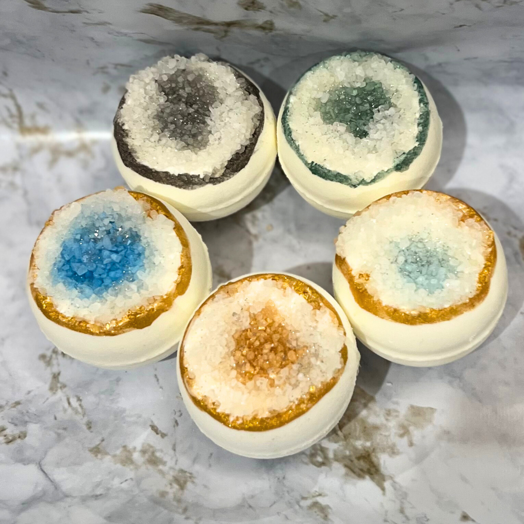 Assorted Geode Bath Bombs | Wholesale | 6oz